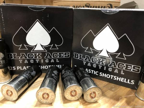 Black Aces Tactical 00 Buckshot 250 Rounds 12 Gauge