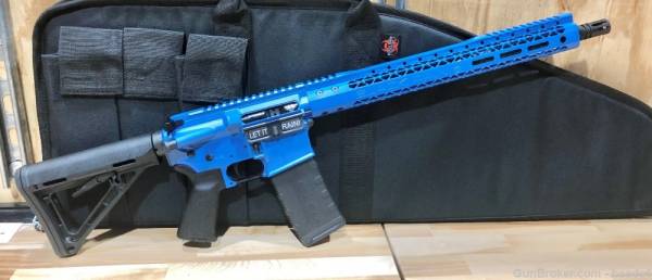 Black Rain Ordnance Spec 15 AR Custom Blue cerakote