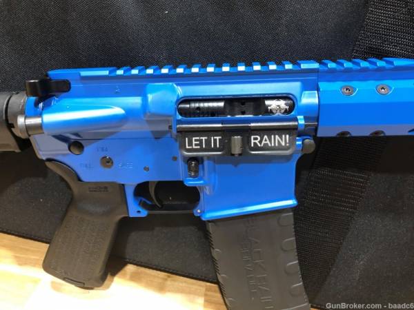 Black Rain Ordnance Spec 15 AR Custom Blue cerakote