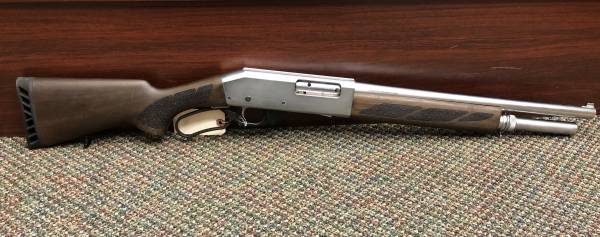 Finally a Lever Action that fits nearly any budget. Black Aces Tactical is proud to announce the release of the long awaited Lever Action 12 gauge shotguns! These shotguns are very special in that not only are traditional style shotguns with a full stock, but they also come with the shorty grip! Specs Are: 12 Gauge chambered for 2 3/4″ and 3″ 18.5″ Barrel 6+1 Capacity Medium Sized Loop Shoulder Stock and Birds Head Grip Standard Low 6.4 lb weight LOP 14.25″ 39″ overall length 31″ overall length with short grip Chokes included (Benelli Mobil Style) Receiver material – Aluminum