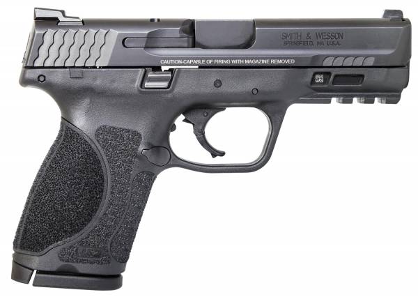 Smith & Wesson 11683 M&P M2.0 Compact 9mm Luger 4" 15+1 Black Armornite Stainless Steel Interchangeable Backstrap Grip
